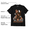 AJ 1 Mid Dark Chocolate DopeSkill T-Shirt MOMM Bear Graphic