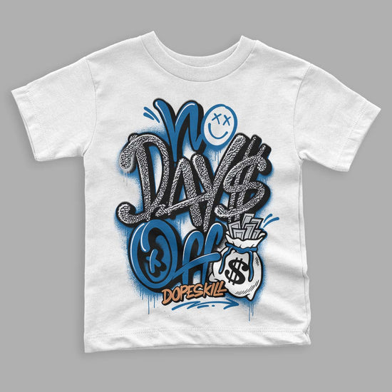 Jordan 3 Retro Wizards DopeSkill Toddler Kids T-shirt No Days Off Graphic Streetwear - White