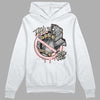 Jordan 1 High OG WMNS Washed Pink DopeSkill Hoodie Sweatshirt Takin No L's Graphic Streetwear - White