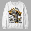 Black Taxi 12s DopeSkill Sweatshirt True Love Will Kill You Graphic - White 