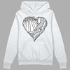 Jordan 11 Retro Low Cement Grey DopeSkill Hoodie Sweatshirt Heart Jordan 11 Graphic Streetwear - White 