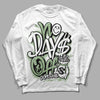 Jordan 4 Retro “Seafoam” DopeSkill Long Sleeve T-Shirt No Days Off Graphic Streetwear  - White 