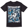 Brave Blue 13s DopeSkill T-Shirt Resist Graphic - Black 
