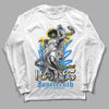 SB Dunk Low Homer DopeSkill Long Sleeve T-Shirt Juneteenth Graphic - White