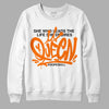 Wmns Dunk Low 'Magma Orange DopeSkill Sweatshirt Queen Graphic Streetwear - White