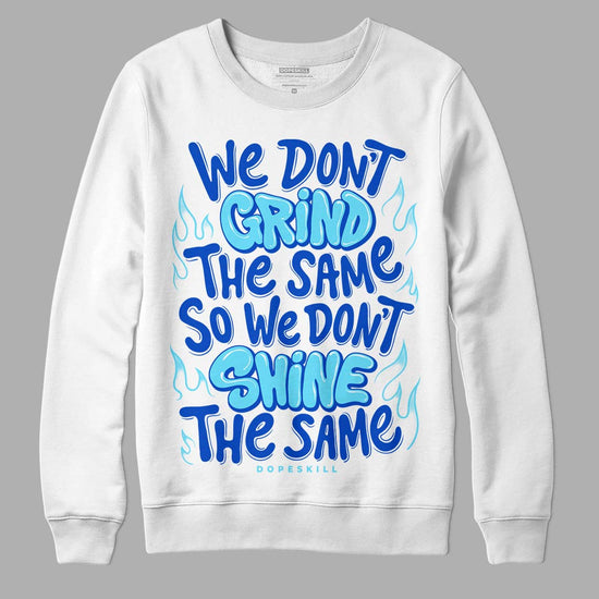 Dunk Low Argon DopeSkill Sweatshirt Grind Shine Graphic Streetwear - White 