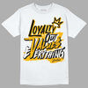 Goldenrod Dunk DopeSkill T-Shirt LOVE Graphic - White 