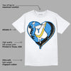 SB Dunk Low Homer DopeSkill T-Shirt Heart AJ Graphic