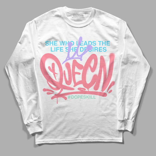 Candy Easter Dunk Low DopeSkill Long Sleeve T-Shirt Queen Graphic - White 