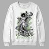 Jordan 4 Retro “Seafoam”  DopeSkill Sweatshirt Juneteenth Graphic Streetwear - White 