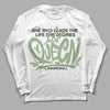 Jordan 4 Retro “Seafoam” DopeSkill Long Sleeve T-Shirt Queen Graphic Streetwear - White 