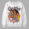 Cardinal 7s DopeSkill Sweatshirt Queen Of Hustle Graphic - White 