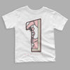 Jordan 1 High OG WMNS Washed Pink DopeSkill Toddler Kids T-shirt No.1 Graphic Streetwear - White 