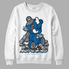 Jordan 3 Retro Wizards DopeSkill Sweatshirt MOMM Bear Graphic Streetwear - White 