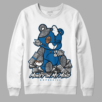 Jordan 3 Retro Wizards DopeSkill Sweatshirt MOMM Bear Graphic Streetwear - White 