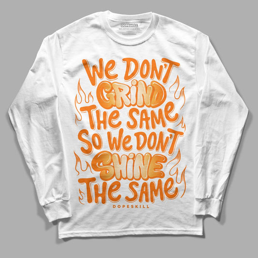 Wmns Dunk Low 'Magma Orange DopeSkill Long Sleeve T-Shirt Grind Shine Graphic Streetwear - White