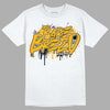 Goldenrod Dunk DopeSkill T-Shirt Rare Breed Graphic - White 