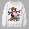 Dunk Low Night Maroon and Medium Soft Pink DopeSkill Sweatshirt If You Aint Graphic Streetwear - White 