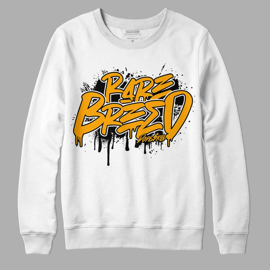 Black Taxi 12s DopeSkill Sweatshirt Rare Breed Graphic - White 