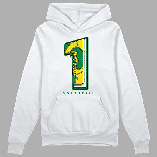 Dunk Low Reverse Brazil DopeSkill Hoodie Sweatshirt No.1 Graphic - White