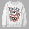 DJ Khaled x Jordan 5 Retro ‘Crimson Bliss’ DopeSkill Sweatshirt New Double Bear Graphic Streetwear - White 