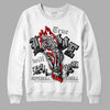 Jordan 5 Retro P51 Camo DopeSkill Sweatshirt True Love Will Kill You Graphic Streetwear - White 