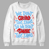 Travis Scott x Jordan 4 Retro 'Cactus Jack' DopeSkill Sweatshirt Grind Shine Graphic Streetwear - White 