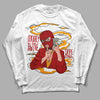 Cardinal 7s DopeSkill Long Sleeve T-Shirt Money Is The Motive Graphic - White 