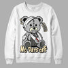 Jordan 4 Retro SE Craft Photon Dust DopeSkill Sweatshirt Hurt Bear  Graphic Streetwear - White 