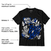 AJ 5 Racer Blue DopeSkill T-Shirt Boss Lady Graphic