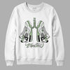 Jordan 4 Retro “Seafoam”  DopeSkill Sweatshirt Breathe Graphic Streetwear  - White 