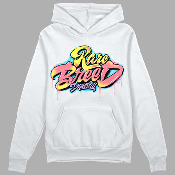 Candy Easter Dunk Low DopeSkill Hoodie Sweatshirt Rare Breed Type Graphic - White 