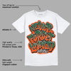 Dunk Low Team Dark Green Orange DopeSkill T-Shirt Never Forget Loyalty Graphic