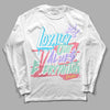 Candy Easter Dunk Low DopeSkill Long Sleeve T-Shirt LOVE Graphic - White 