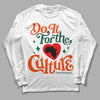 Dunk Low Team Dark Green Orange DopeSkill Long Sleeve T-Shirt Do It For The Culture Graphic Streetwear - White