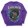 Court Purple 13s DopeSkill Purple Long Sleeve T-Shirt New Black Queen Graphic