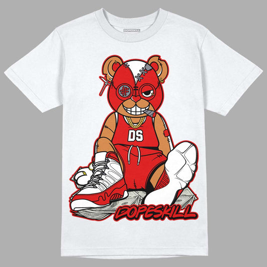 Gym Red 9s DopeSkill T-Shirt Greatest Graphic - White 