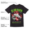 Neon Green Collection DopeSkill T-Shirt Slow Burn Graphic