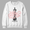 Jordan 1 High OG WMNS Washed Pink DopeSkill Sweatshirt King Chess Graphic Streetwear - White