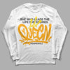 Black Taxi 12s DopeSkill Long Sleeve T-Shirt Queen Graphic - White 