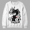 Jordan 1 High 85 Black White DopeSkill Sweatshirt BEAN Graphic Streetwear - White 