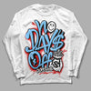 Travis Scott x Jordan 4 Retro 'Cactus Jack' DopeSkill Long Sleeve T-Shirt No Days Off Graphic Streetwear - White 