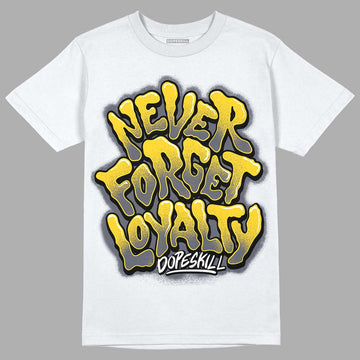 Lightning 4s DopeSkill T-Shirt Never Forget Loyalty Graphic