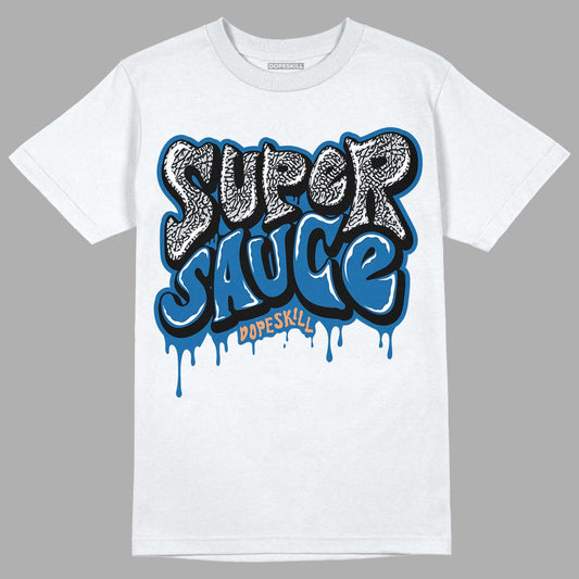 Jordan 3 Retro Wizards DopeSkill T-Shirt Super Sauce Graphic Streetwear - White