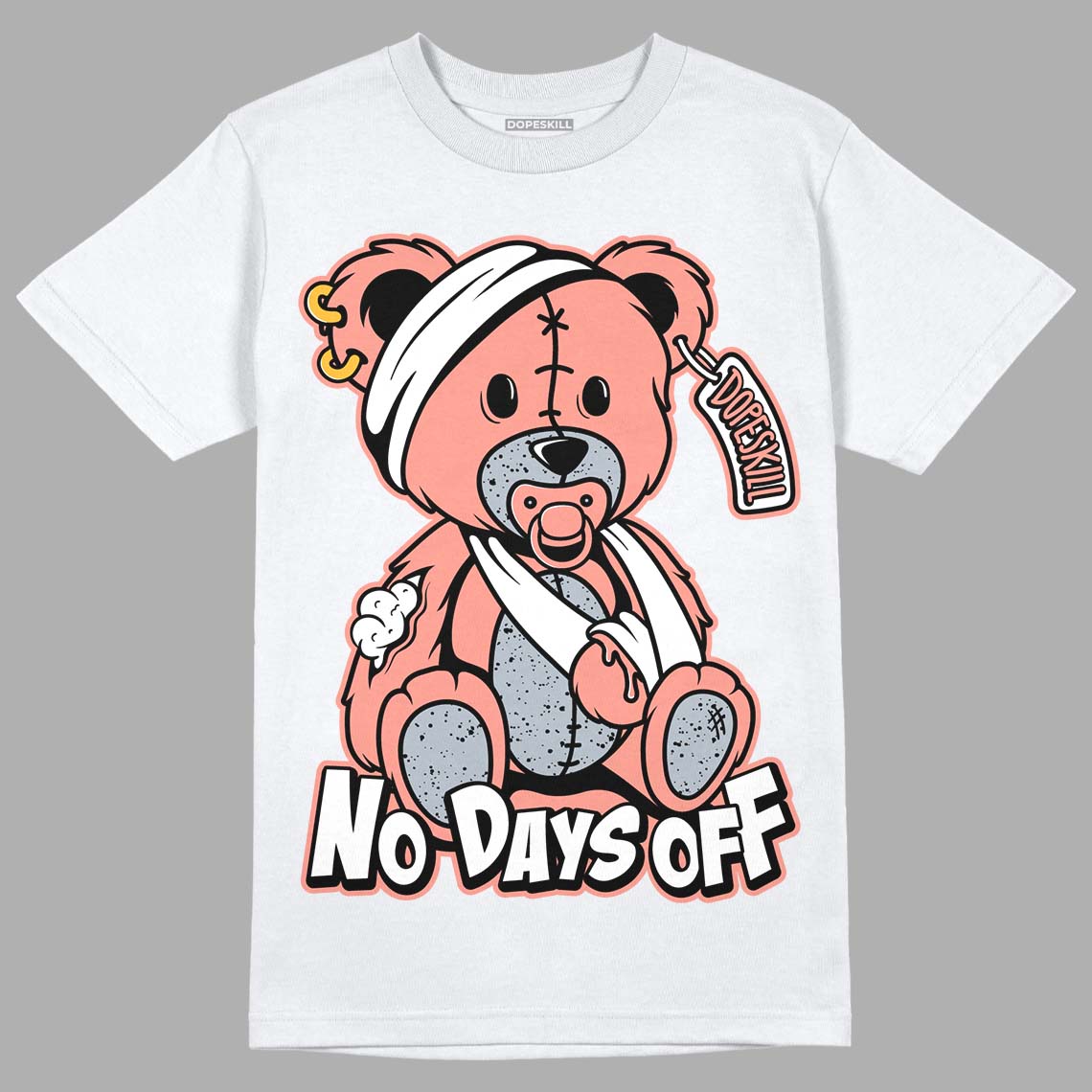 Crimson Bliss 5s DopeSkill T-Shirt Hurt Bear Graphic – DOPESKILL®