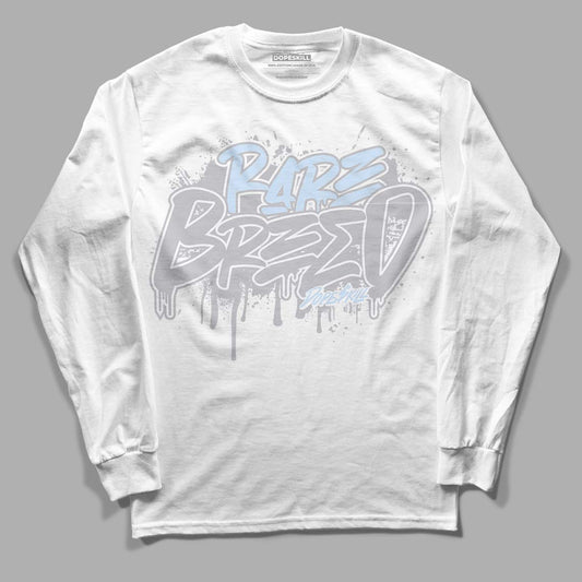 Jordan 11 Retro Low Cement Grey DopeSkill Long Sleeve T-Shirt Rare Breed Graphic Streetwear - White