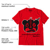 AJ 4 Red Thunder DopeSkill Red T-shirt Sneaker Bear Head Graphic