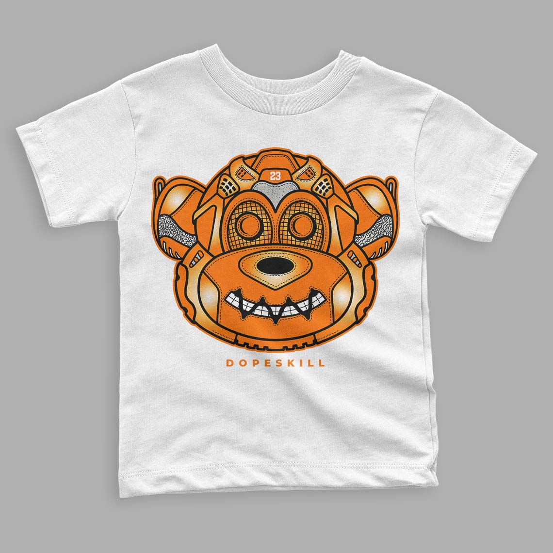 Wmns Dunk Low 'Magma Orange DopeSkill Toddler Kids T-shirt Monk Graphic Streetwear - White