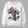 Jordan 3 Retro White Cement Reimagined DopeSkill Sweatshirt True Love Will Kill You Graphic Streetwear - White