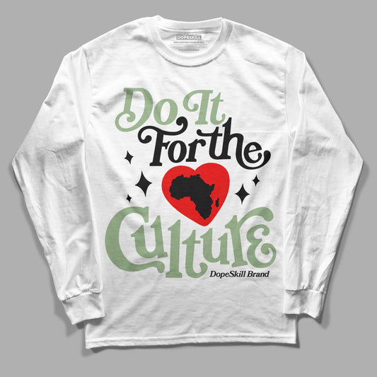 Jordan 4 Retro “Seafoam” DopeSkill Long Sleeve T-Shirt Do It For The Culture Graphic Streetwear - White